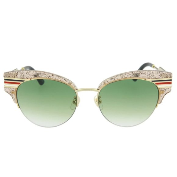Gucci Cat Eye Tri Colored Sunglasses - Picture 1 of 3